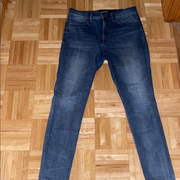 Express Denim - Express High Rise Denim Skinny Jeans